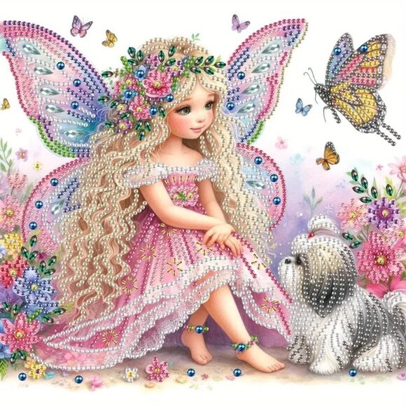 Princess Elf Diamond Painting Kit #144 - Picture 1 of 5